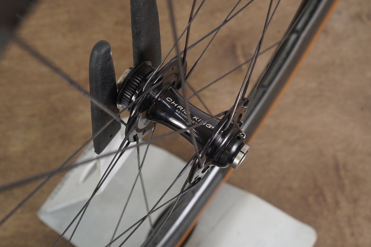 ENVE 4.5 SES Chris King R45D Carbon Tubeless Clincher Disc Wheelset 11 Speed