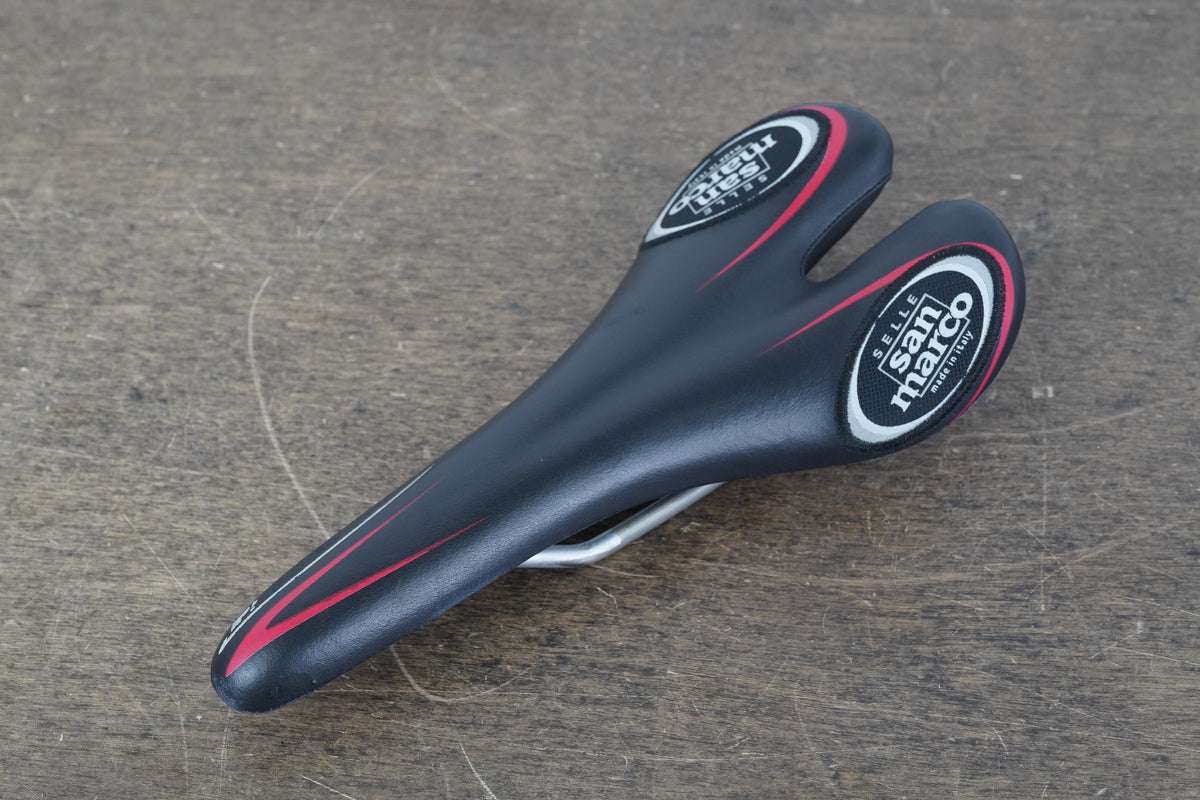 127mm Selle San Marco Aspide Titanium Rail Road Saddle 188g