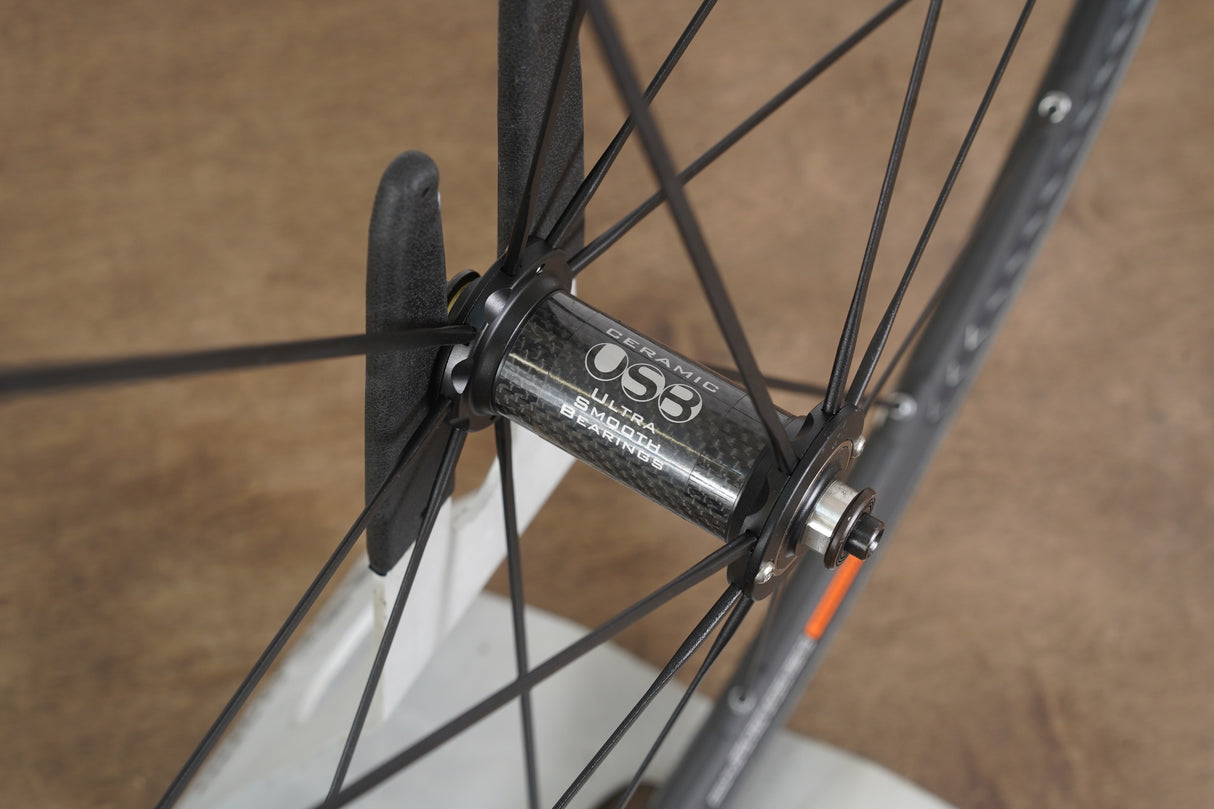 Fulcrum Racing Zero Nite Alloy Clincher Rim Brake Wheelset Campagnolo 11 Speed