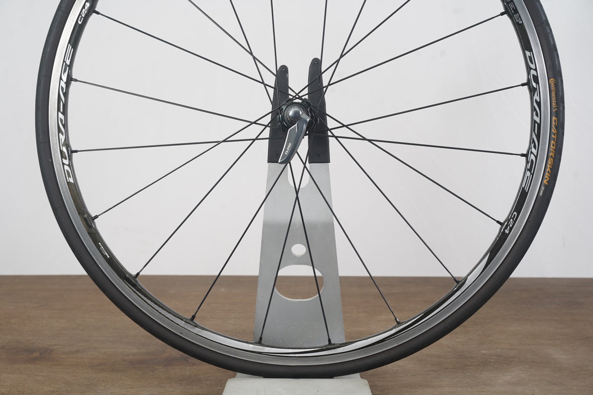 Shimano Dura-Ace WH-9000 C24 Carbon Clincher Rim Brake Wheelset 11 Speed