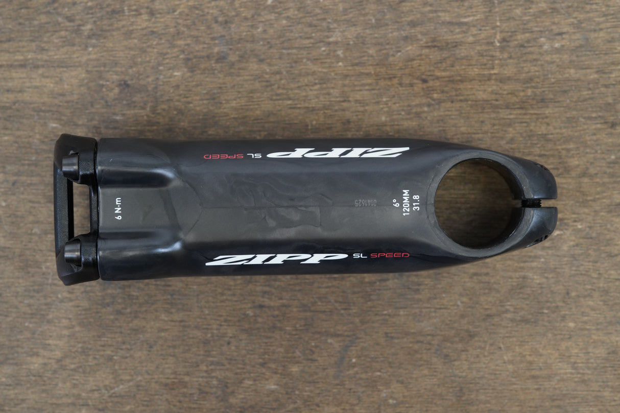 Zipp SL Speed 120mm ±6 Degree Carbon Road Stem 132g 1 1/8" 31.8mm