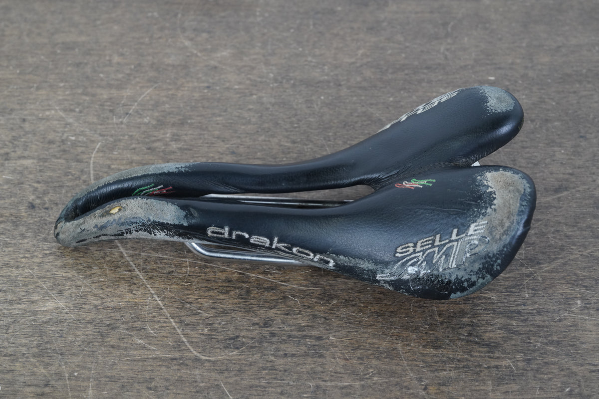135mm Selle SMP Drakon Stainless Steel Rail Road Saddle 324g