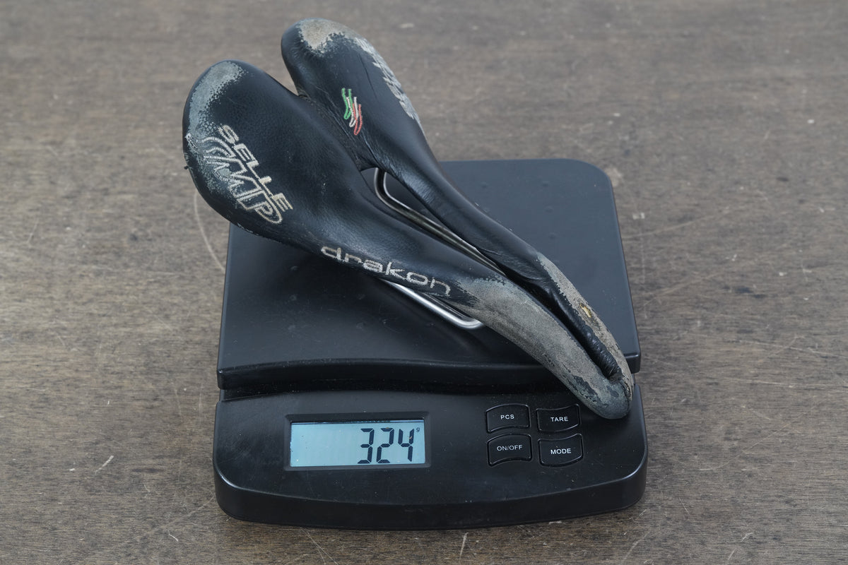 135mm Selle SMP Drakon Stainless Steel Rail Road Saddle 324g