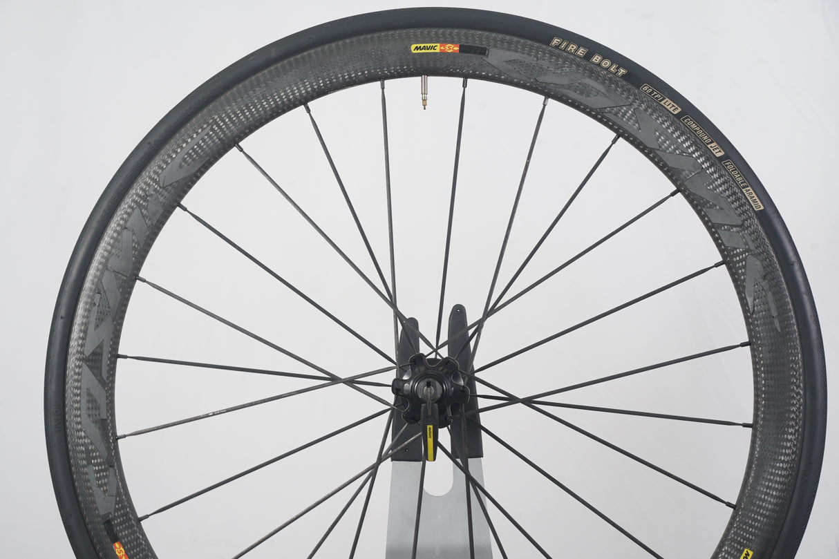 Mavic Cosmic Carbon Clincher Rim Brake Wheelset Shimano/SRAM 11 Speed