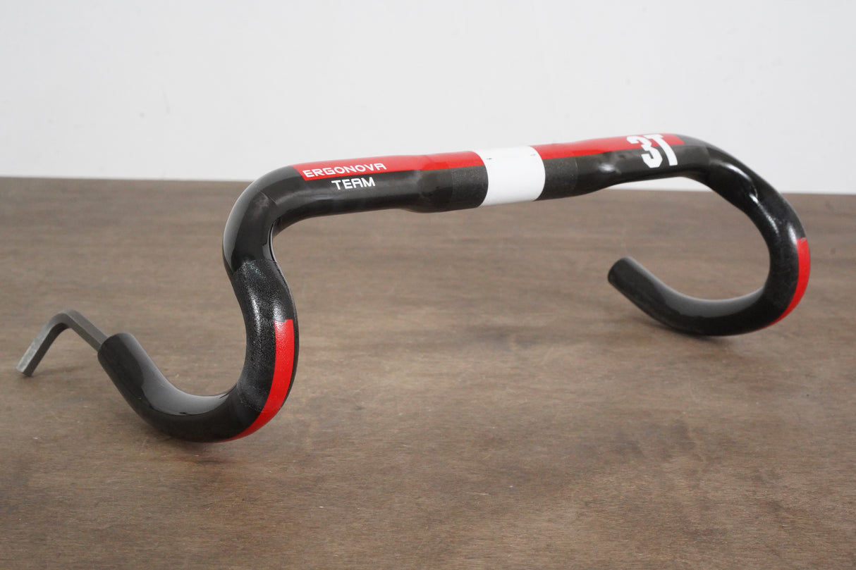 38cm 3T Ergonova Team Carbon Compact Road Handlebar 31.8mm