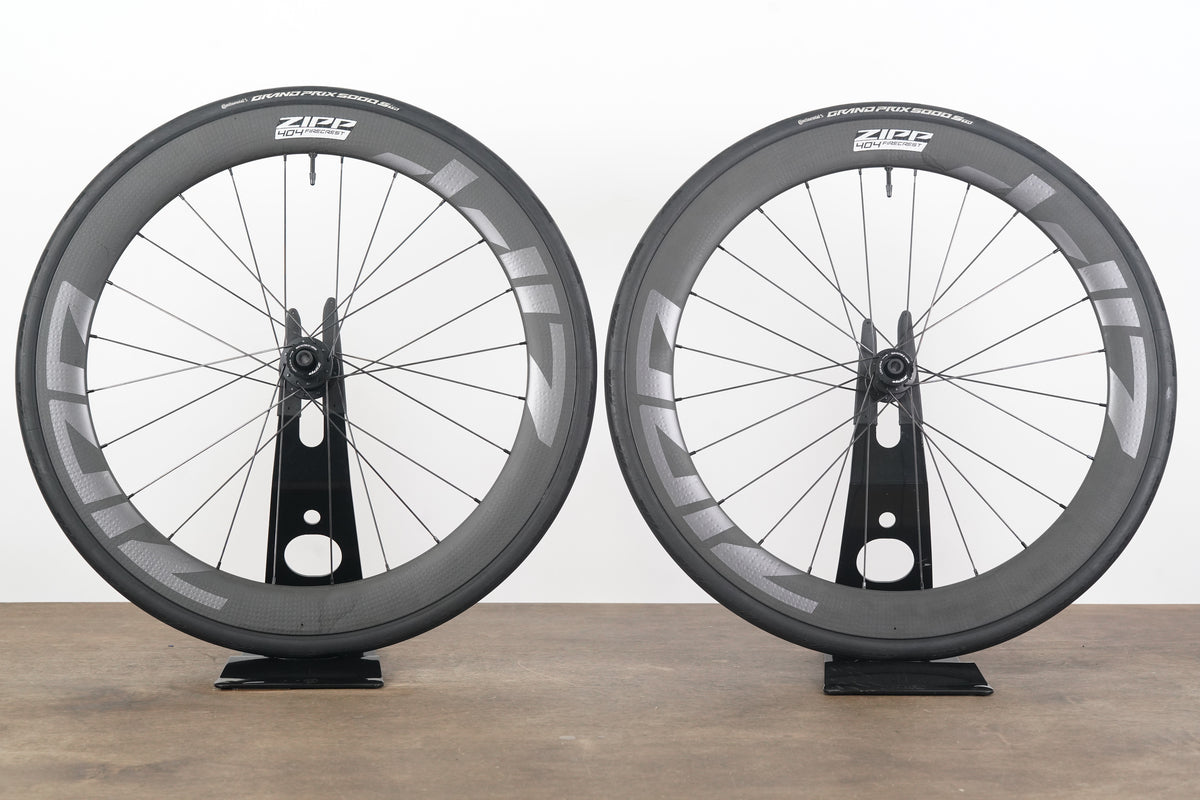 Zipp 404 Firecrest ZR1 Carbon Tubeless Disc Brake Wheelset SRAM XDR 12 Speed