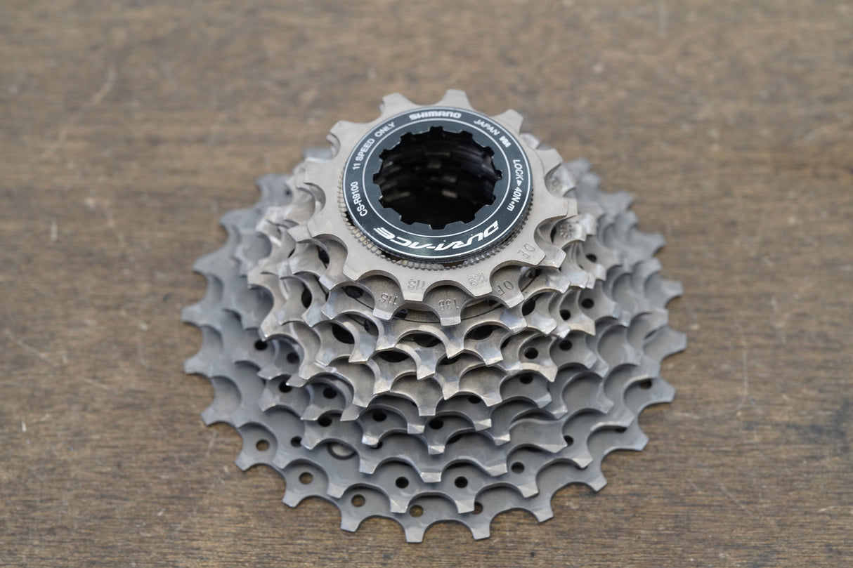 12-25T Shimano Dura-Ace CS-R9100 11 Speed Road Cassette 190g 9100