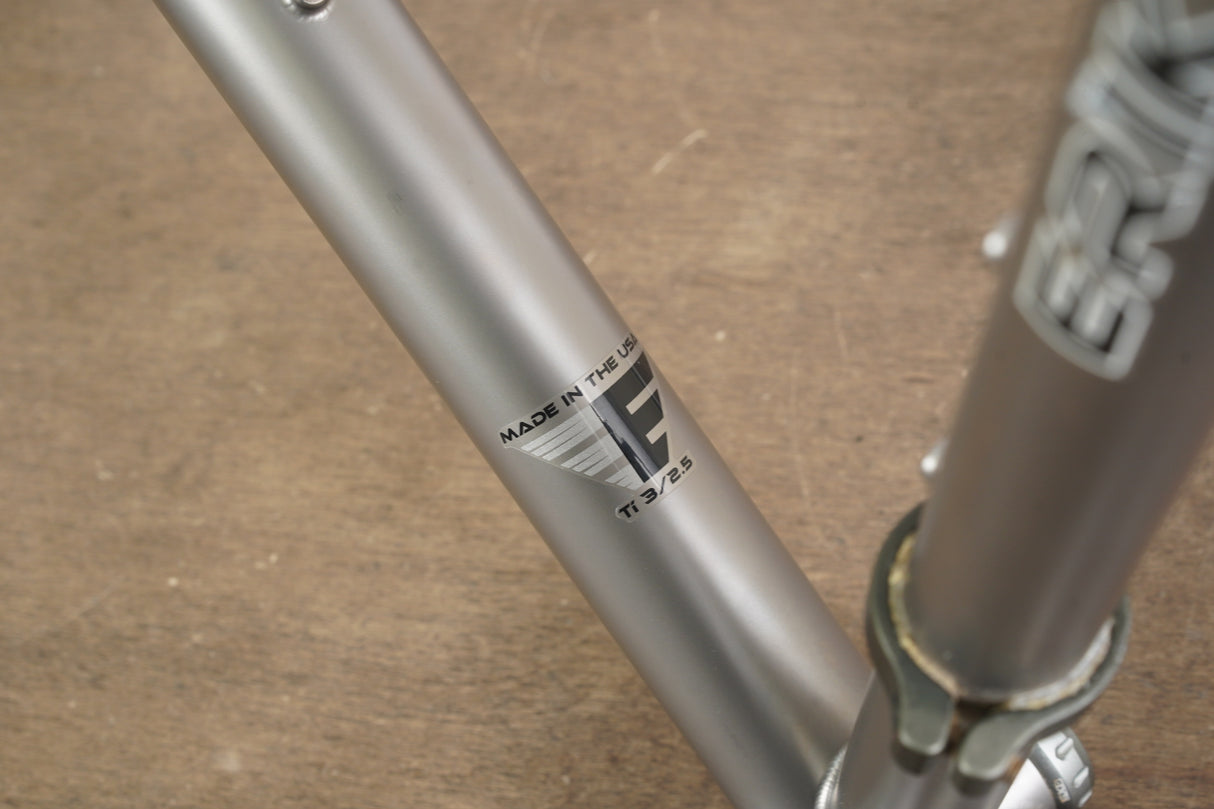 54cm Kent Erikson ENVE Titanium Disc Brake Road Frameset