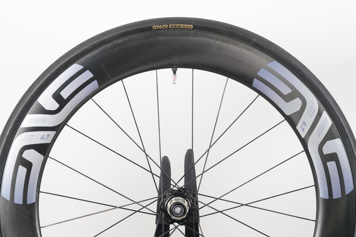 ENVE SES 6.7 Carbon Tubeless Clincher Disc Brake Wheelset Shimano/SRAM 11 Speed