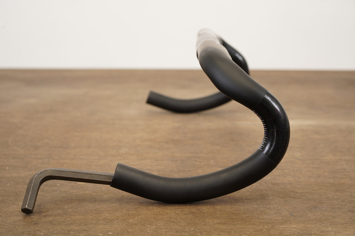42cm 3T Ergonova Team Stealth Carbon Compact Road Handlebar 31.8mm