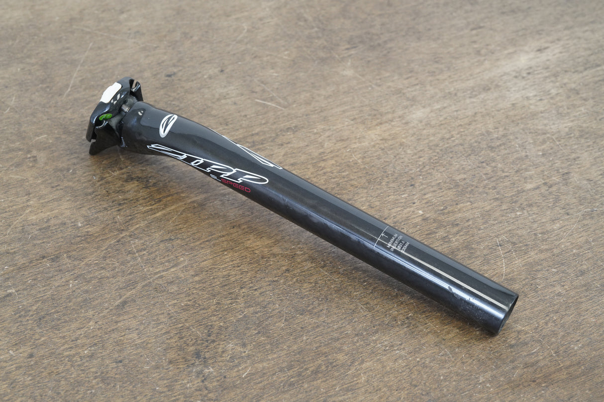 31.6mm Zipp SL Speed Carbon Setback Road Seatpost 193g