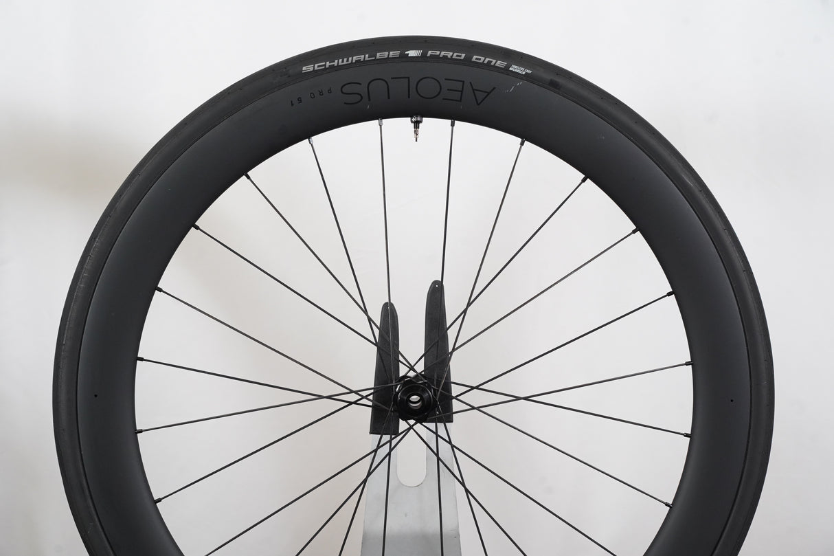 Bontrager Aeolus Pro 51 Carbon Tubeless Clincher Disc Brake Wheelset 11 Speed