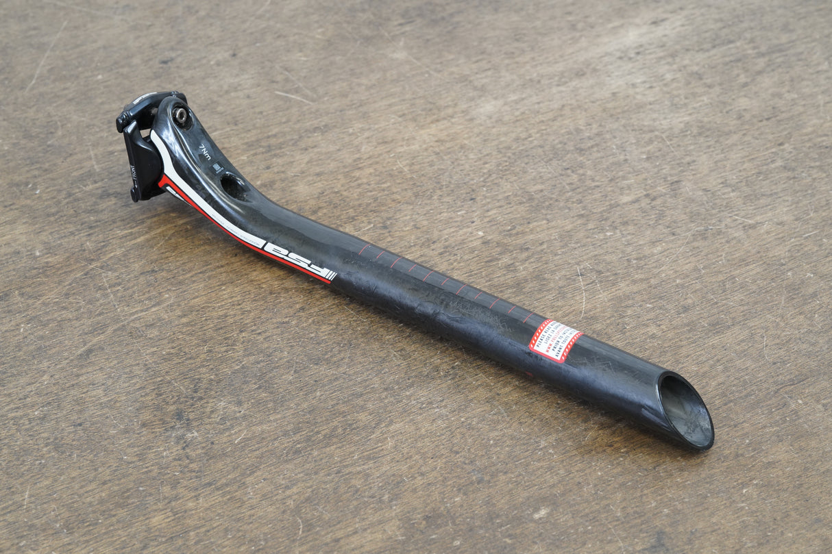 31.6mm FSA K-Force Carbon 25mm Setback Road Seatpost 193g