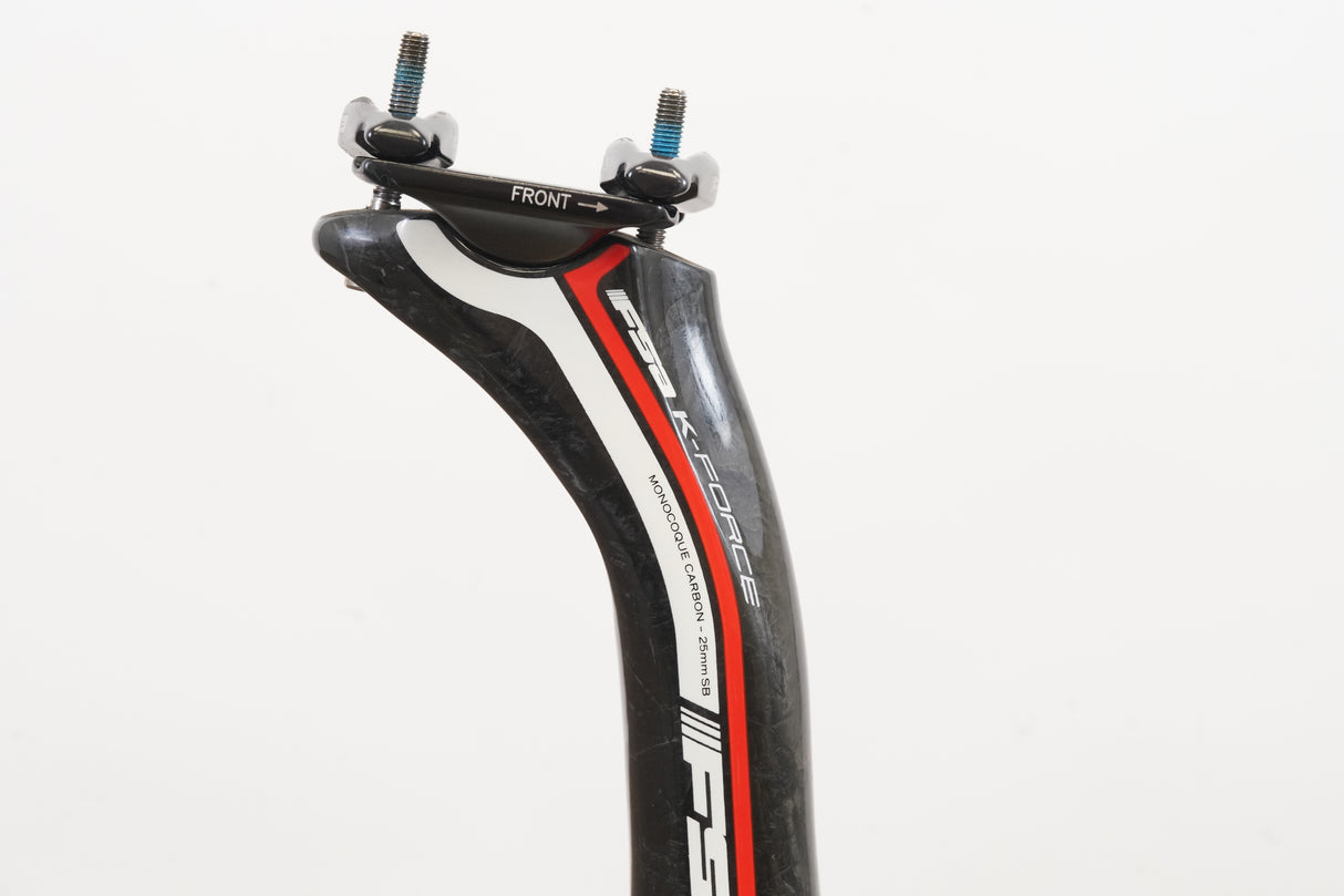 31.6mm FSA K-Force Carbon 25mm Setback Road Seatpost 193g