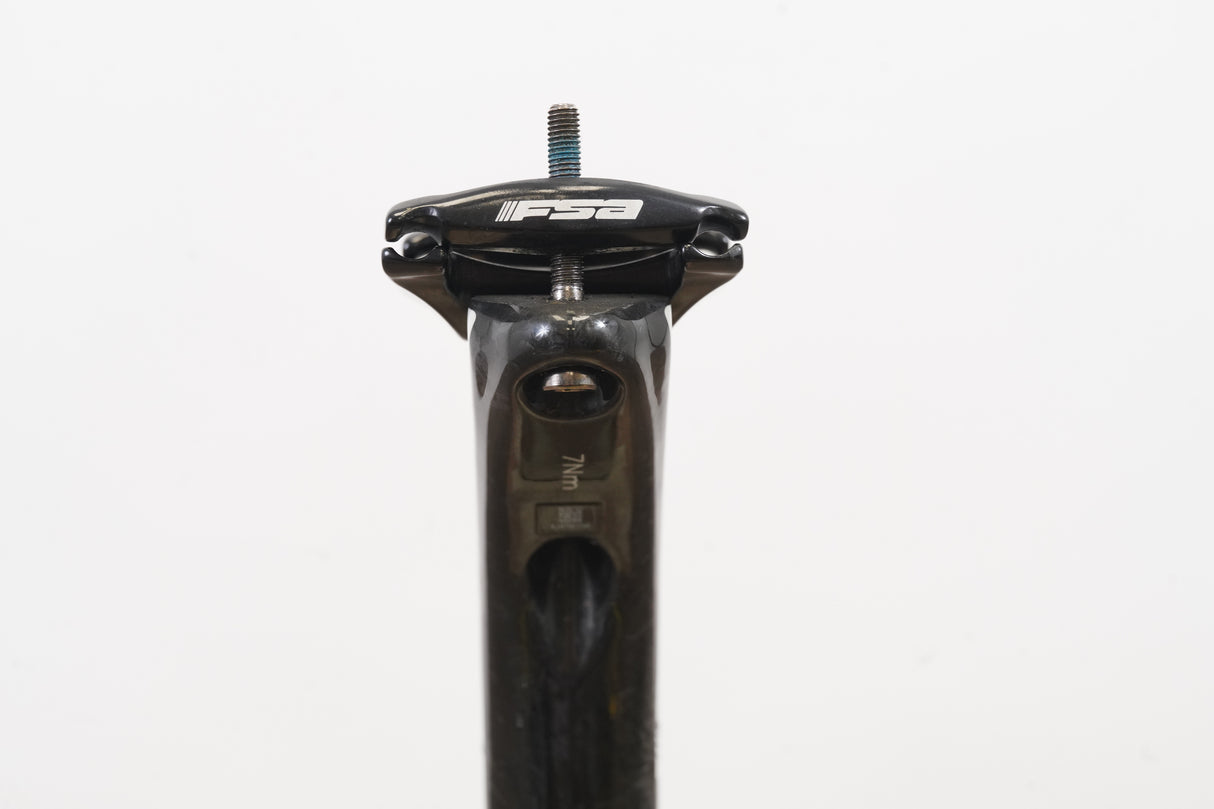 31.6mm FSA K-Force Carbon 25mm Setback Road Seatpost 193g