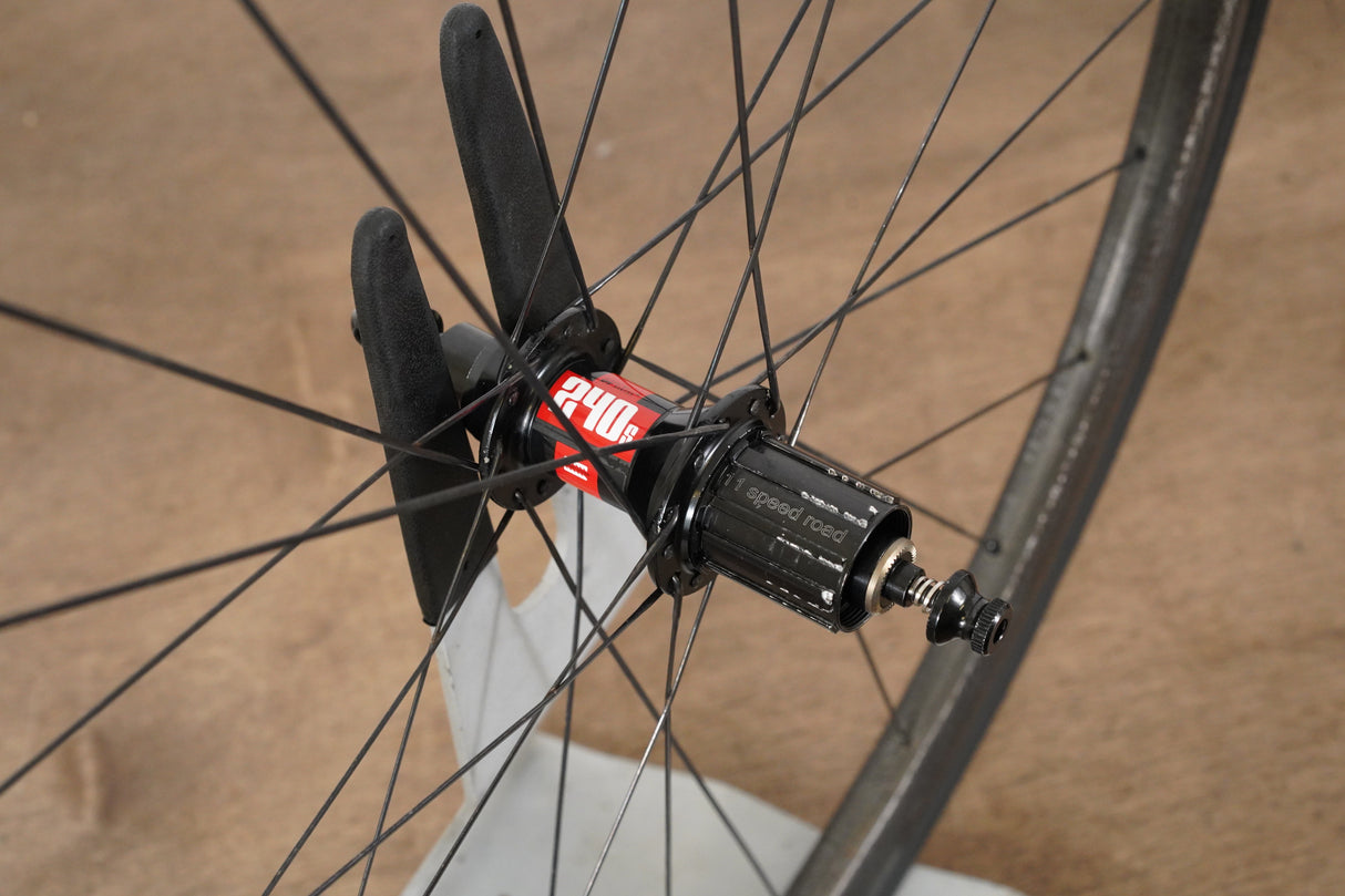 Zipp 202 Firecrest DT Swiss 240s Carbon Clincher Rim Brake Wheelset 11 Speed