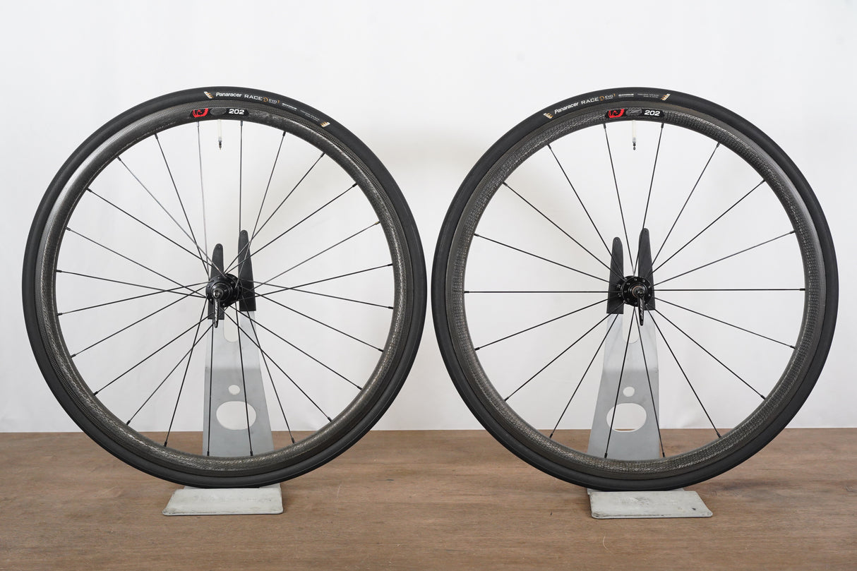 Zipp 202 Firecrest DT Swiss 240s Carbon Clincher Rim Brake Wheelset 11 Speed