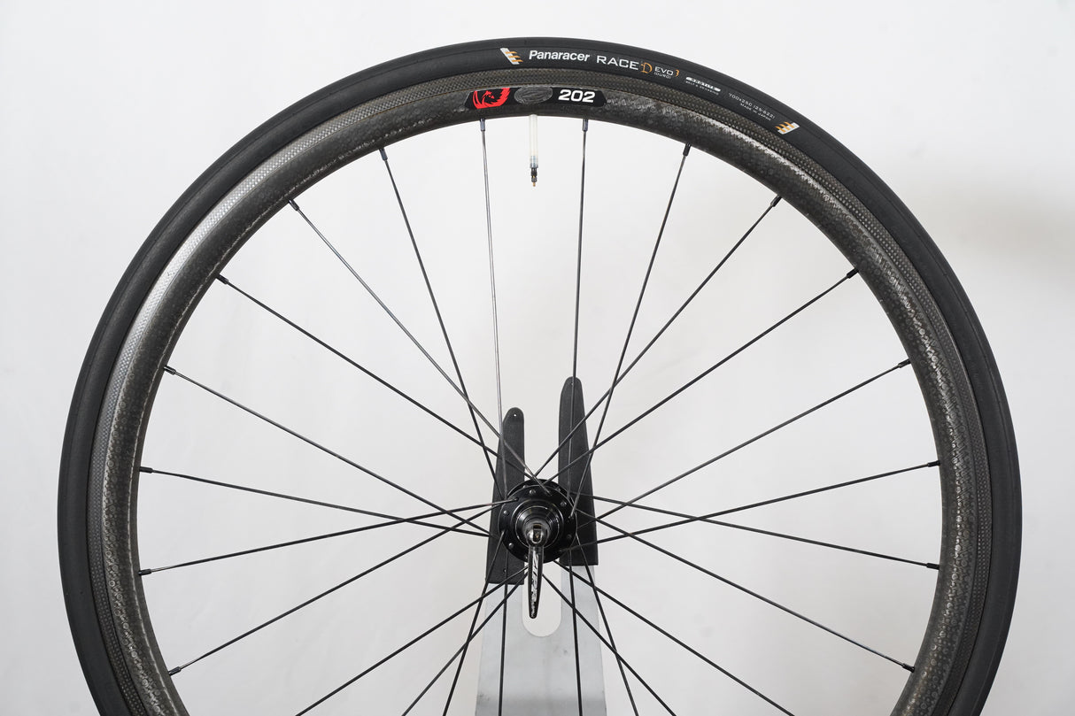 Zipp 202 Firecrest DT Swiss 240s Carbon Clincher Rim Brake Wheelset 11 Speed