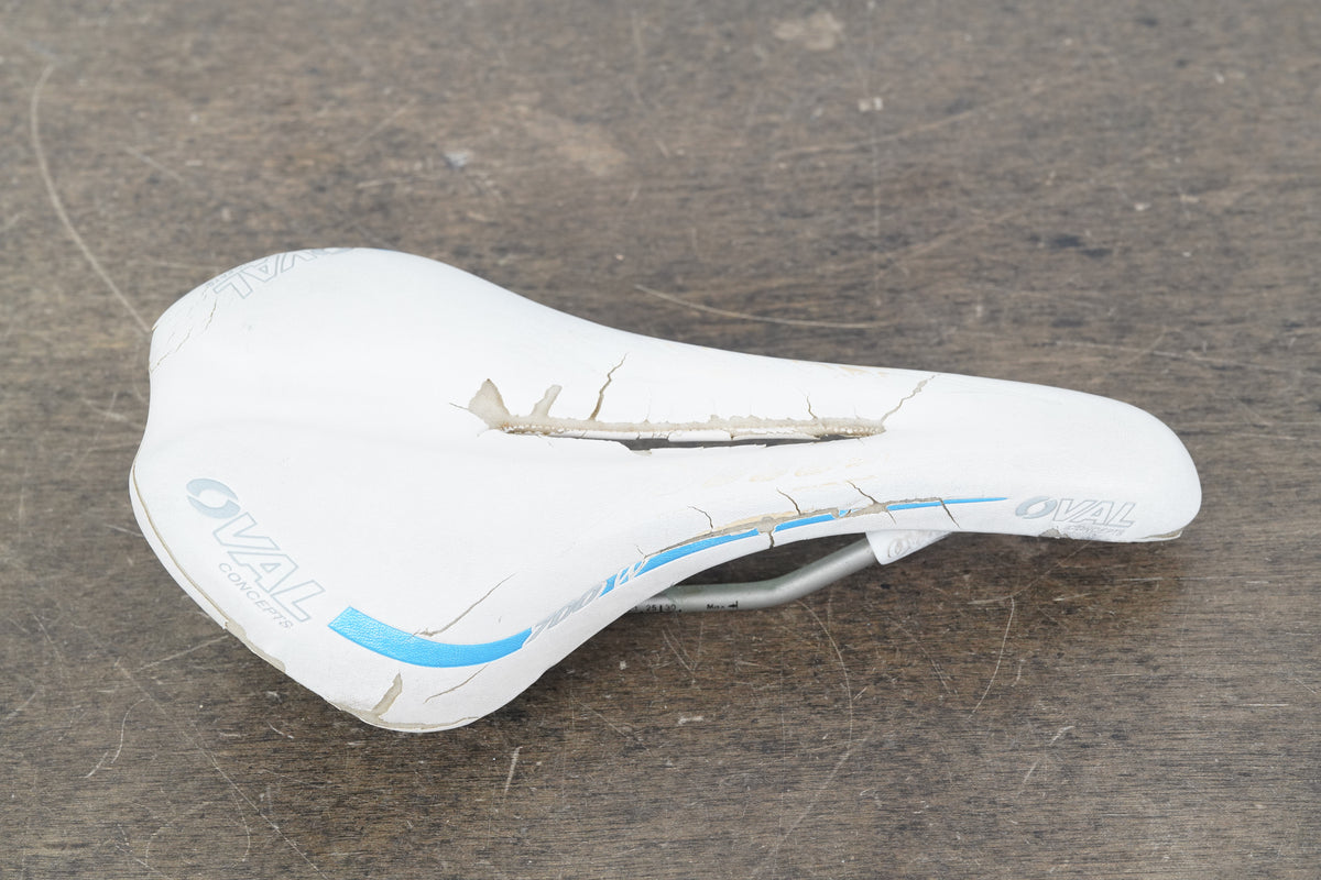 132mm Oval Concepts W700 Cr-Mo/Ti Rail Road Saddle 281g