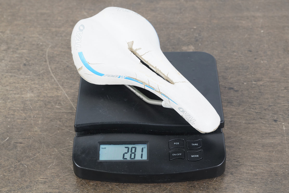 132mm Oval Concepts W700 Cr-Mo/Ti Rail Road Saddle 281g