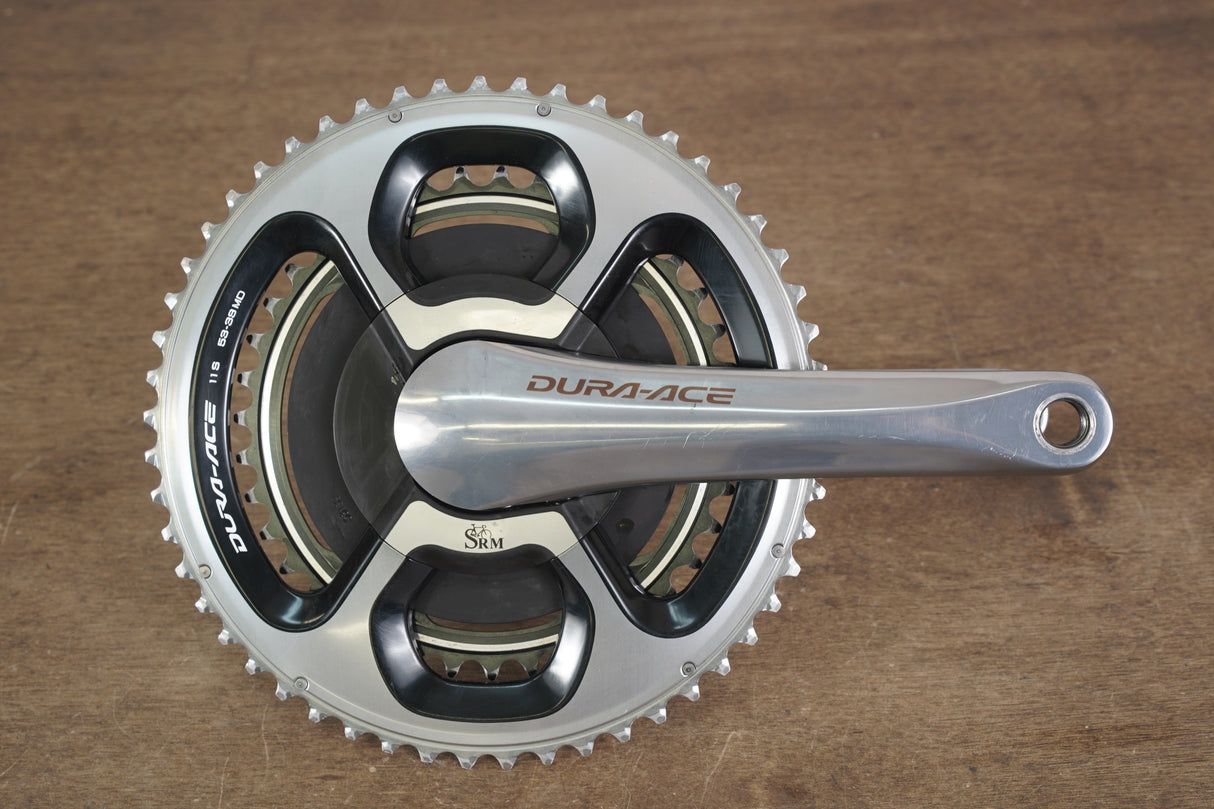 175mm 53/39T Shimano Dura-Ace FC-SR70 SRM Power Meter Crankset *Needs Repair*