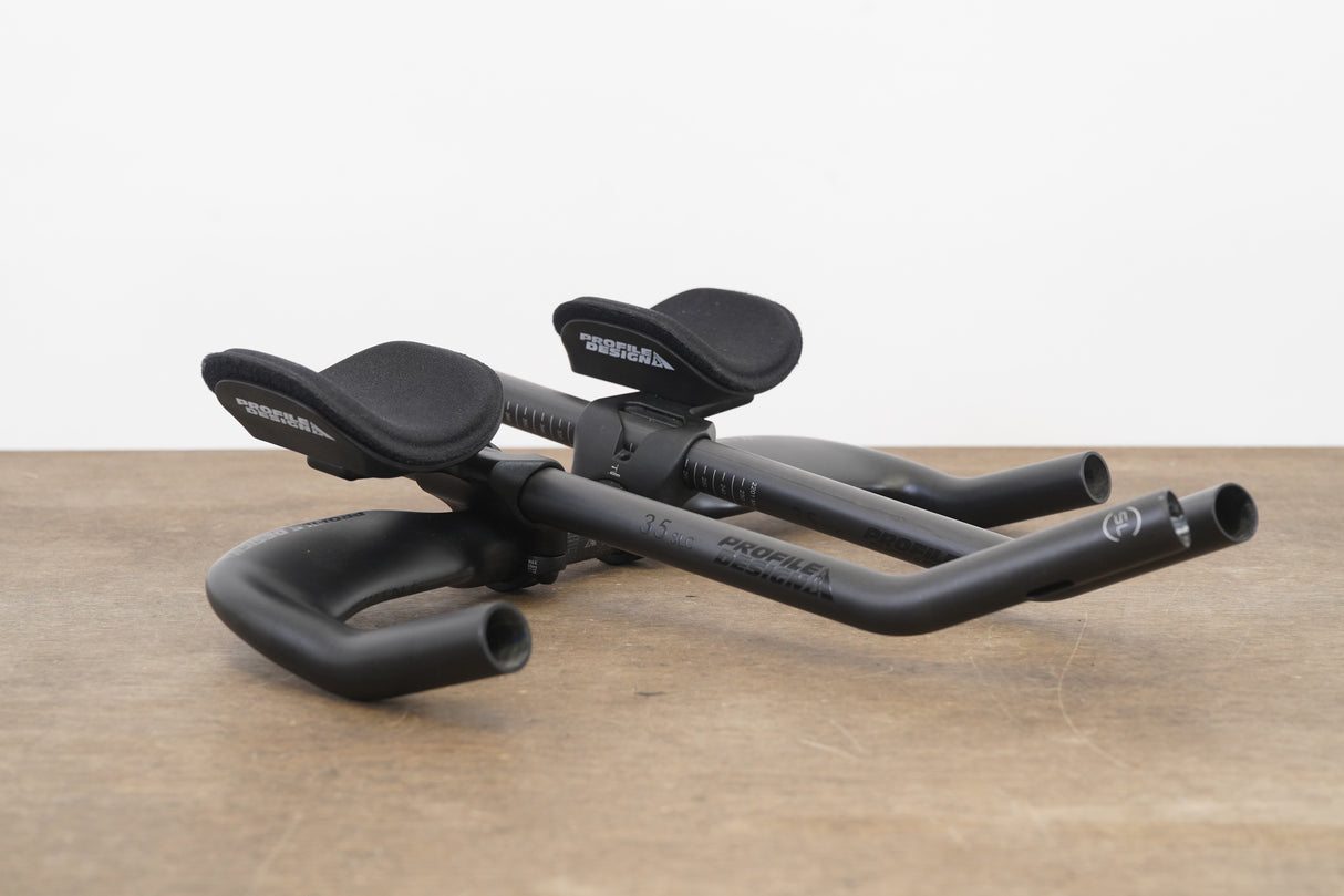 38cm Profile Design C-Wing Carbon Base Bar + 35 SLC Carbon Extensions 31.8mm