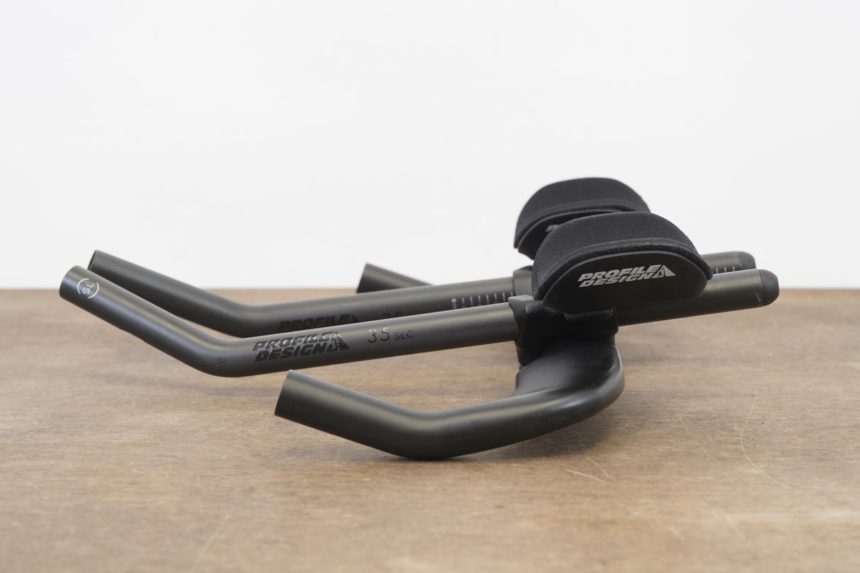 38cm Profile Design C-Wing Carbon Base Bar + 35 SLC Carbon Extensions 31.8mm