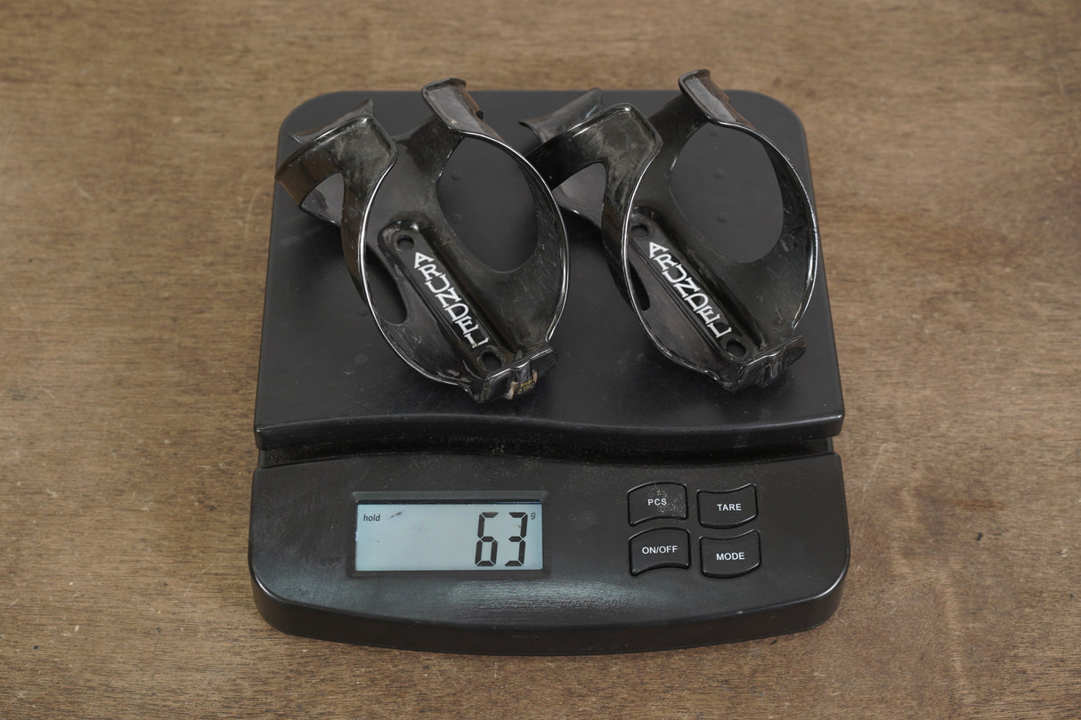 (2) Arundel Dave-O Carbon Water Bottle Cages 63g