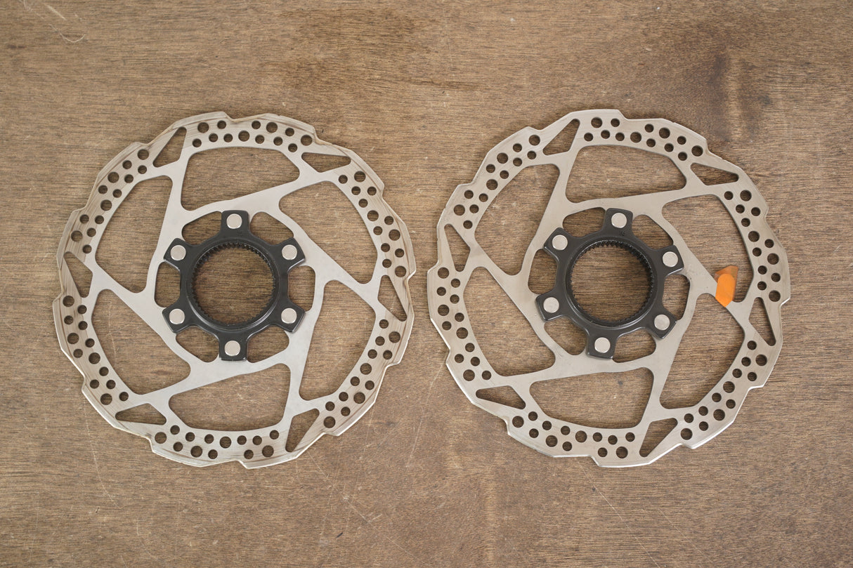 (2) 160mm Shimano Deore SM-RT54-S Center Lock Disc Brake CX Gravel MTB Rotor