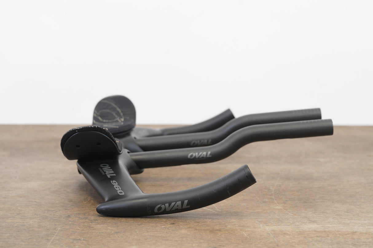 42cm Oval Concepts 960 Carbon Base Bar + Carbon Extensions 31.8mm