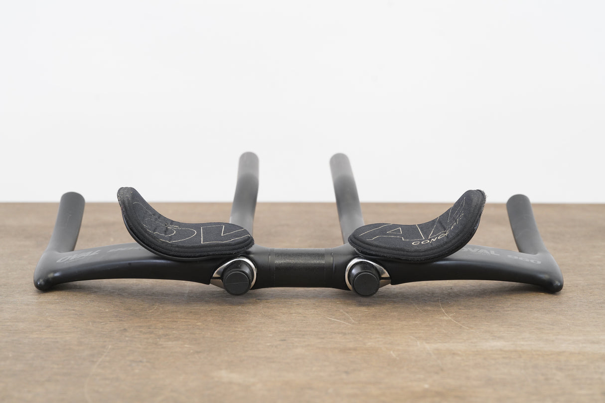 42cm Oval Concepts 960 Carbon Base Bar + Carbon Extensions 31.8mm
