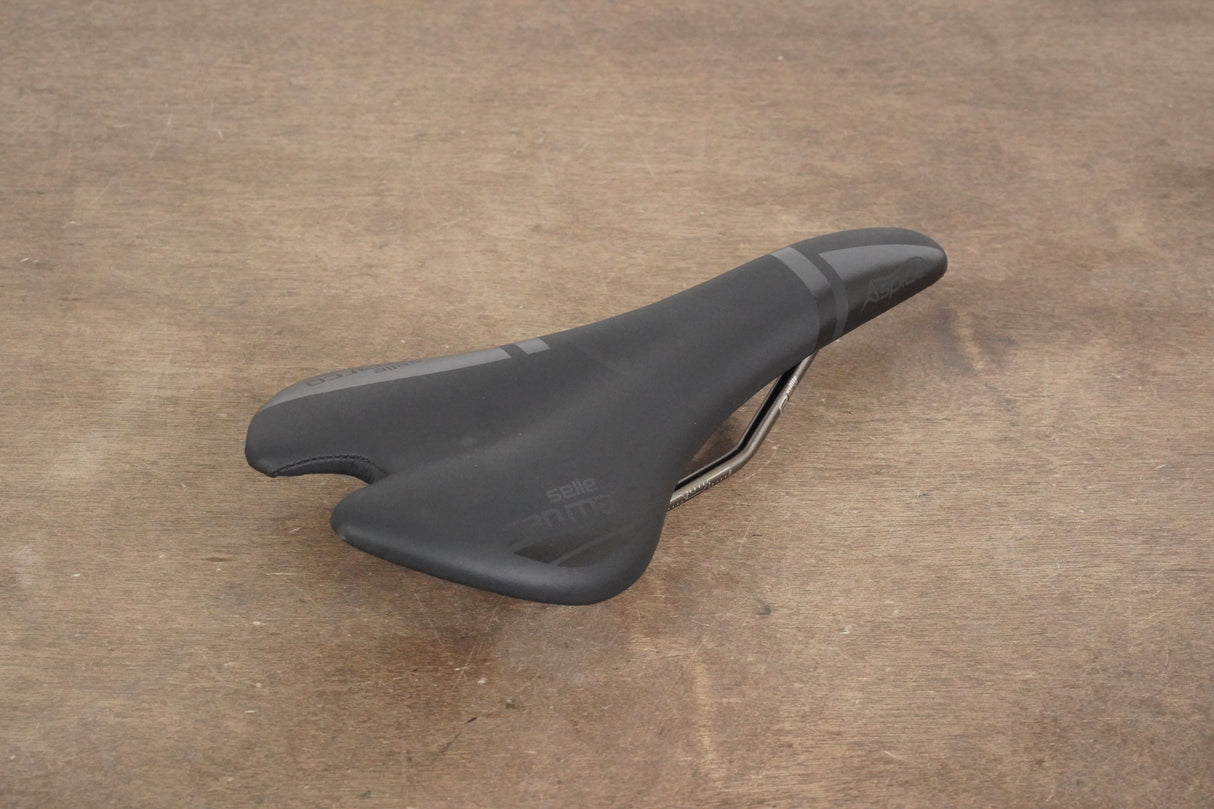 130mm (Narrow) Selle San Marco Aspide Stainless Steel Rail Road Saddle 177g
