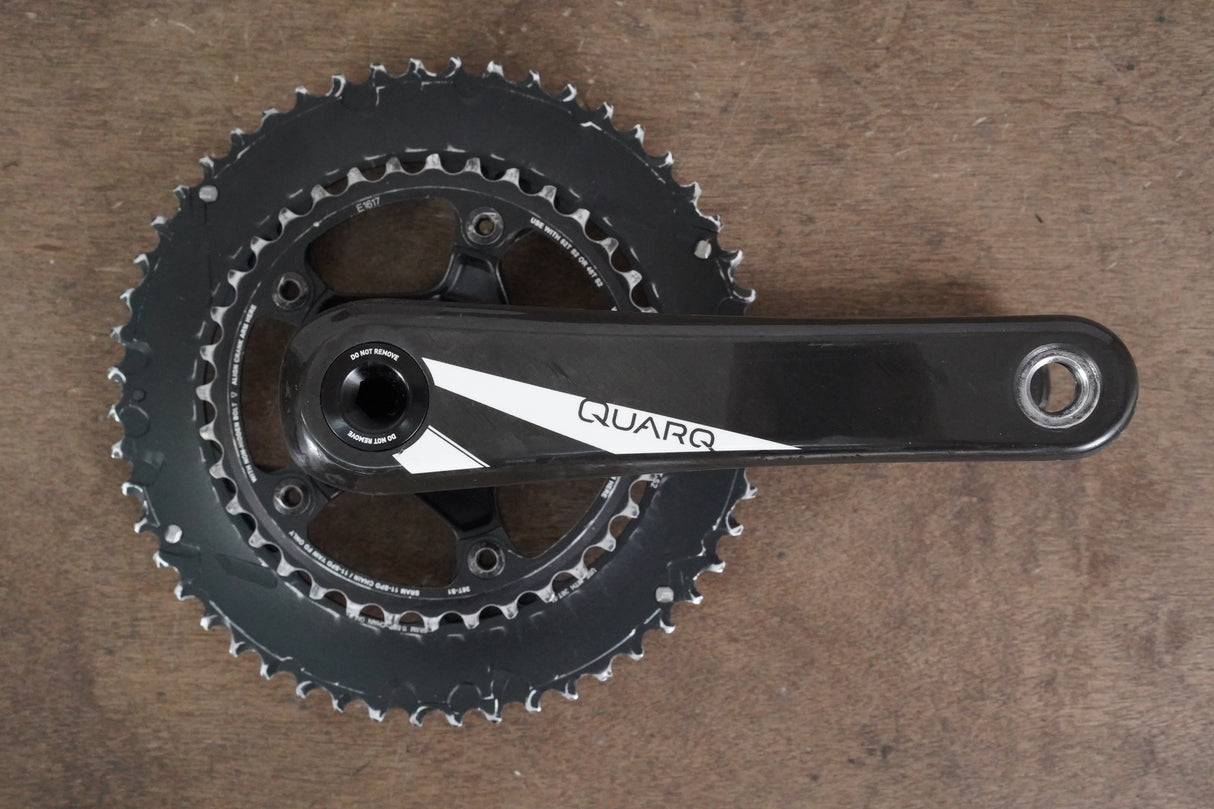 175mm 52/36T BB30 Quarq Prime 11 Speed Carbon Crankset