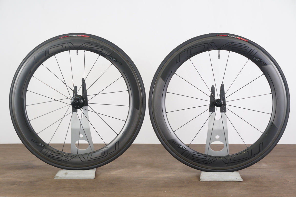 Roval CLX 64 Carbon Tubeless Clincher Rim Brake Wheelset Shimano/SRAM 11 Speed