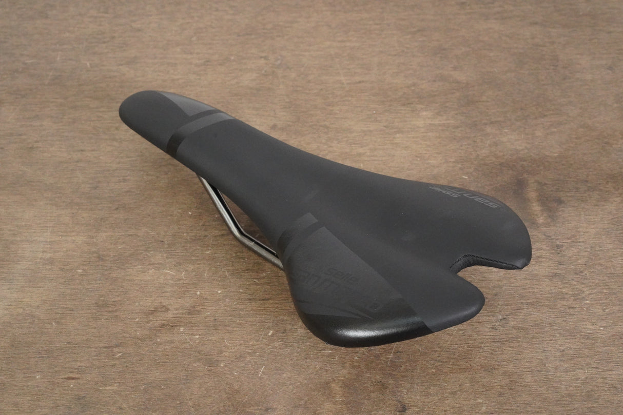 130mm (Narrow) Selle San Marco Aspide Stainless Steel Rail Road Saddle 177g