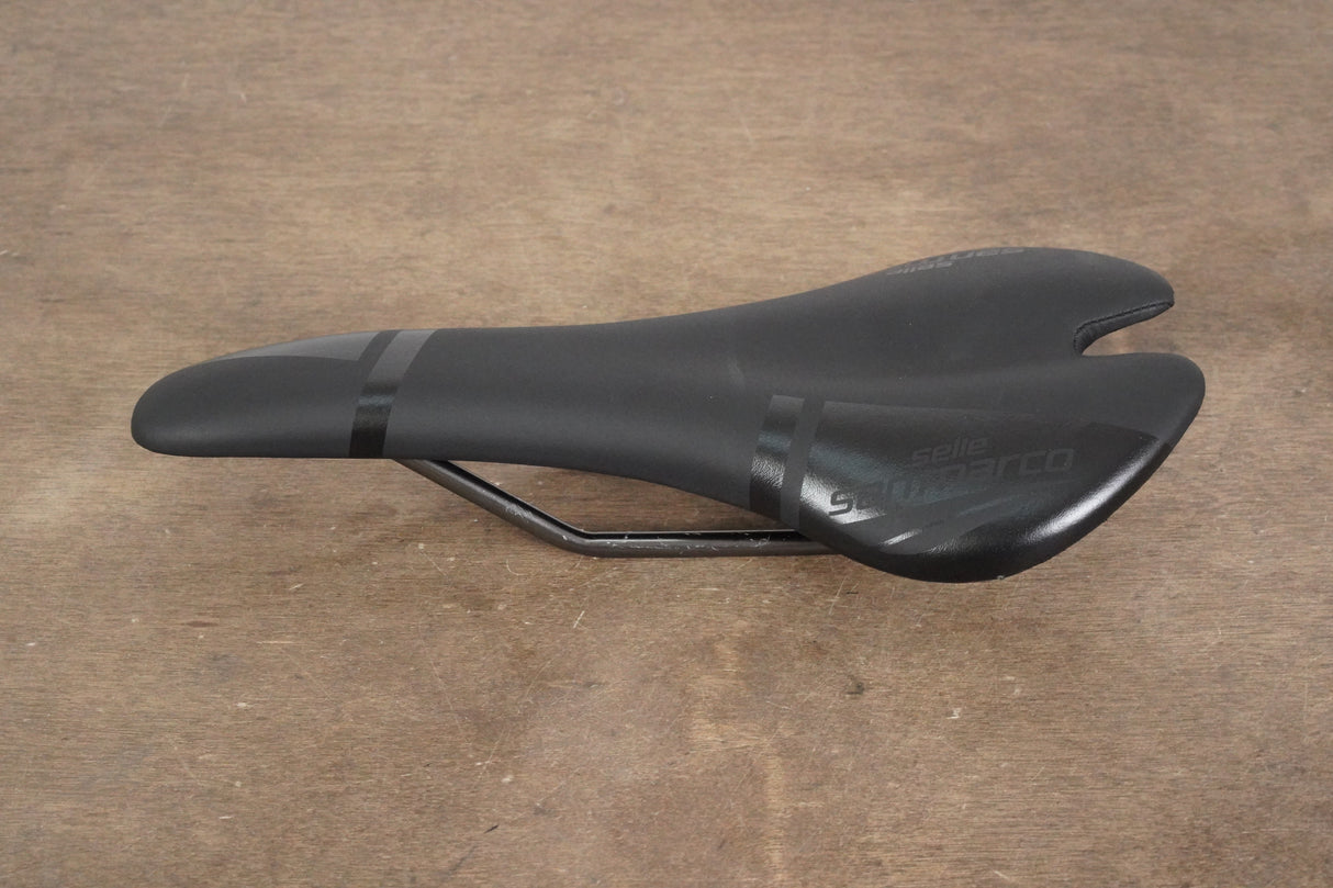 130mm (Narrow) Selle San Marco Aspide Stainless Steel Rail Road Saddle 177g