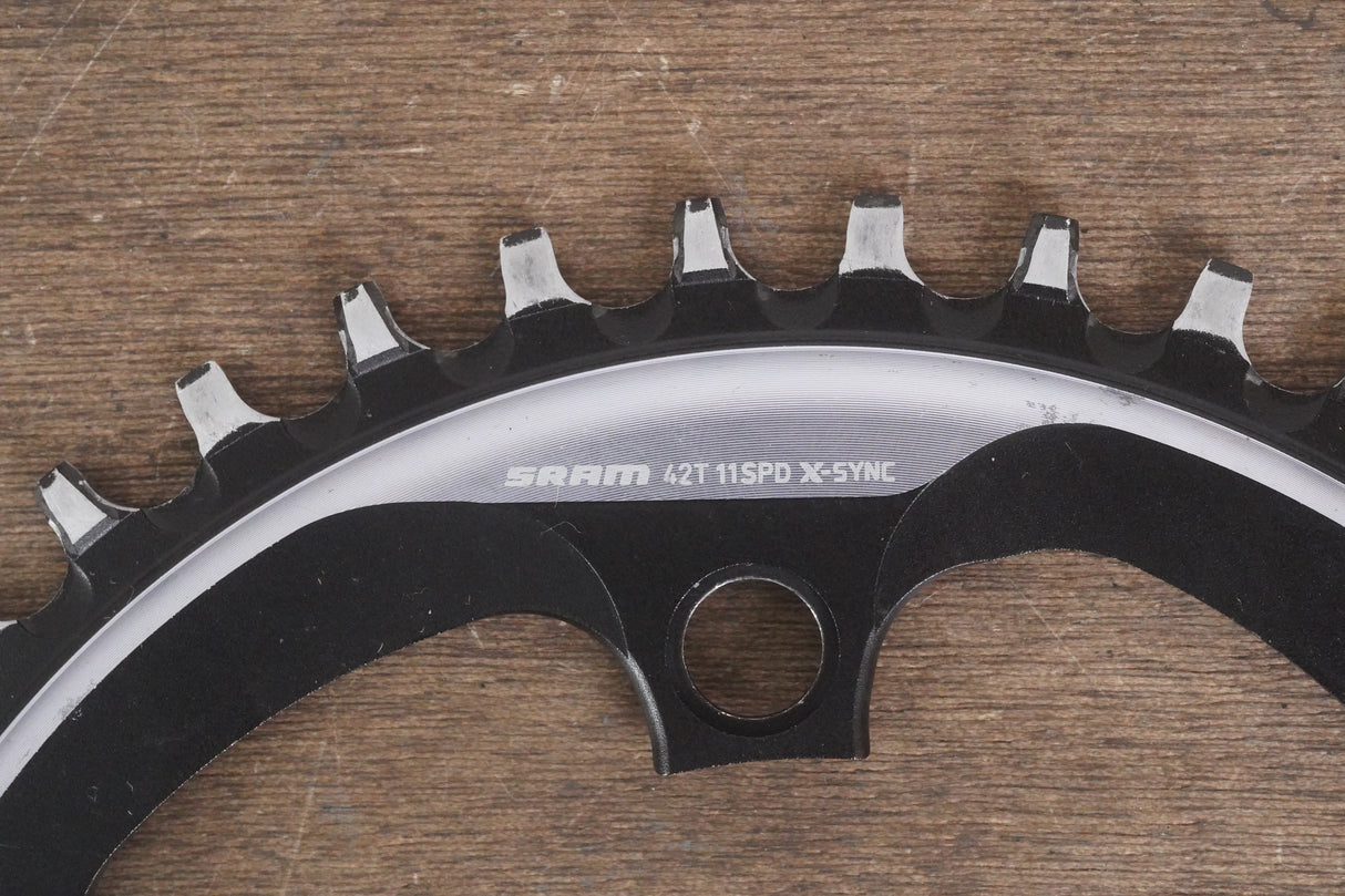 42T SRAM 5x110BCD X-Sync 1x 11 Speed Road Chainring