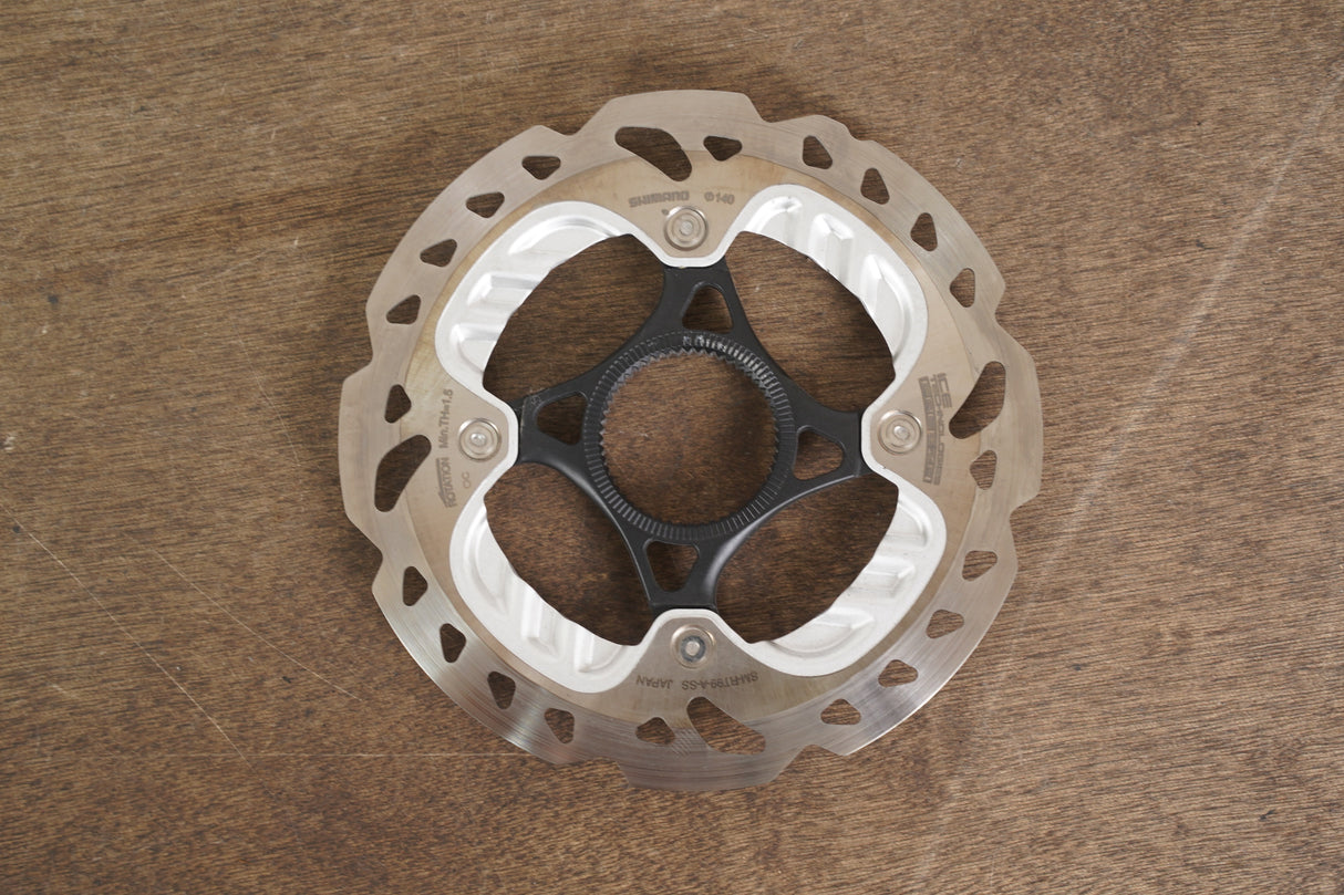 (2) 140mm/160mm Shimano XTR SM-RT99 Center Lock Disc Brake Rotors