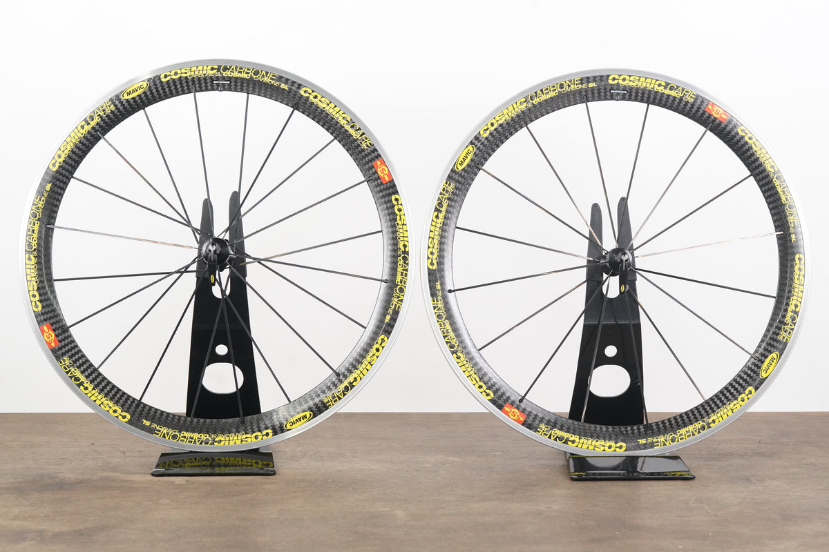 Mavic Cosmic Carbone SL SSC Clincher Rim Brake Wheelset Campagnolo 11 Speed