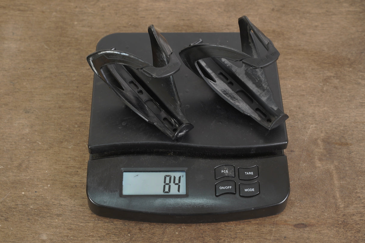 (2) Elite Custom Race Skin Water Bottle Cages 84g