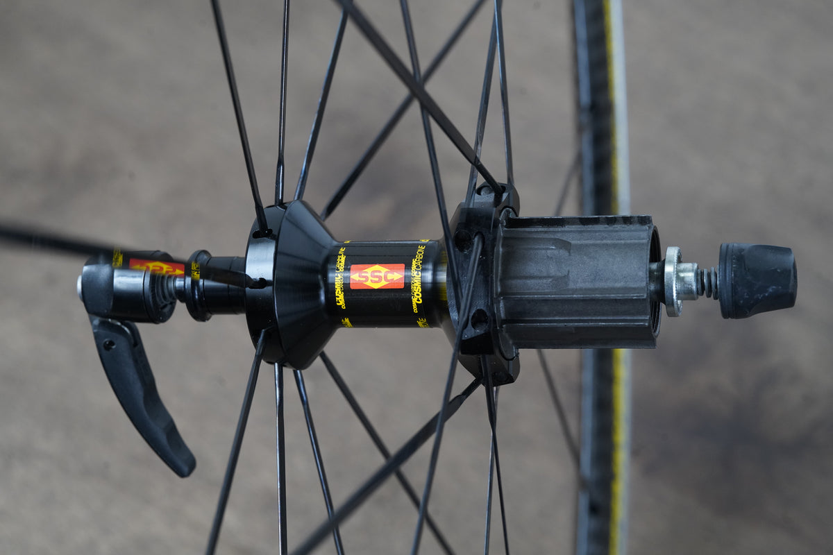 Mavic Cosmic Carbone SL SSC Clincher Rim Brake Wheelset Campagnolo 11 Speed