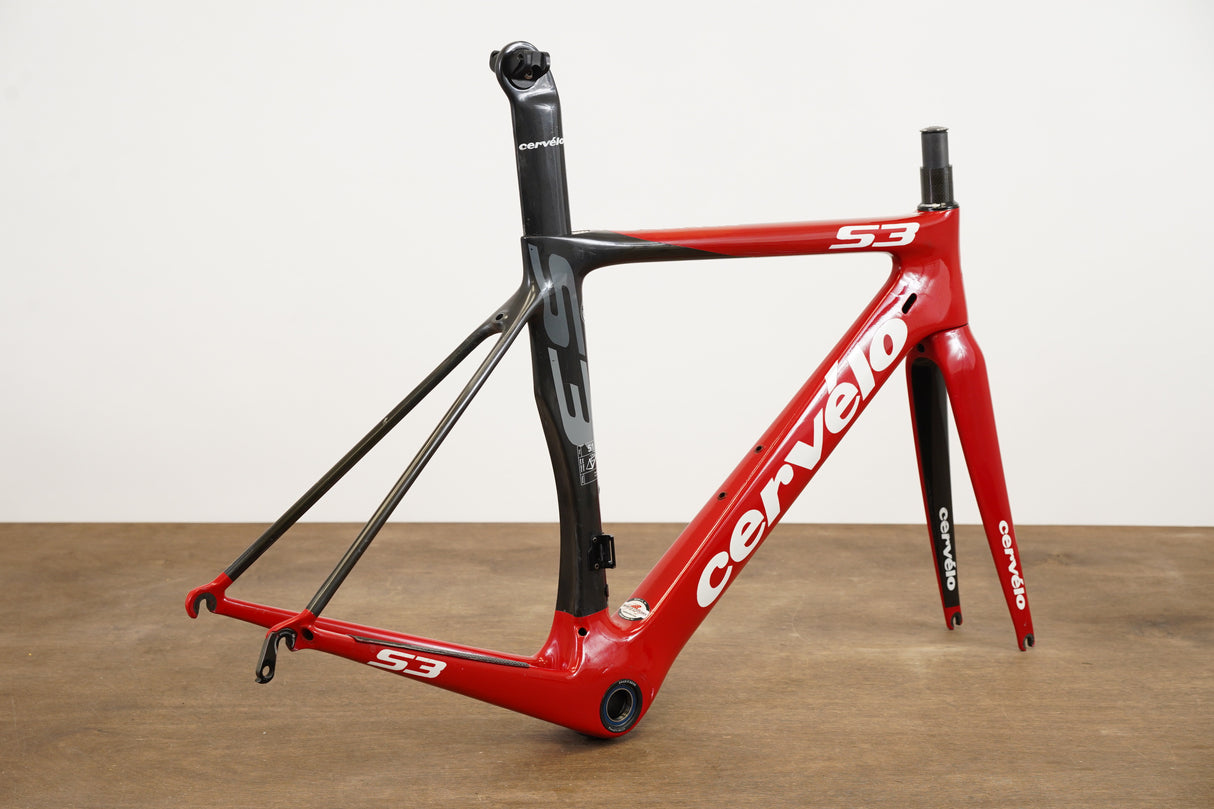 51cm Cervelo S3 Carbon Aero Rim Brake Road Frameset *Re-painted*