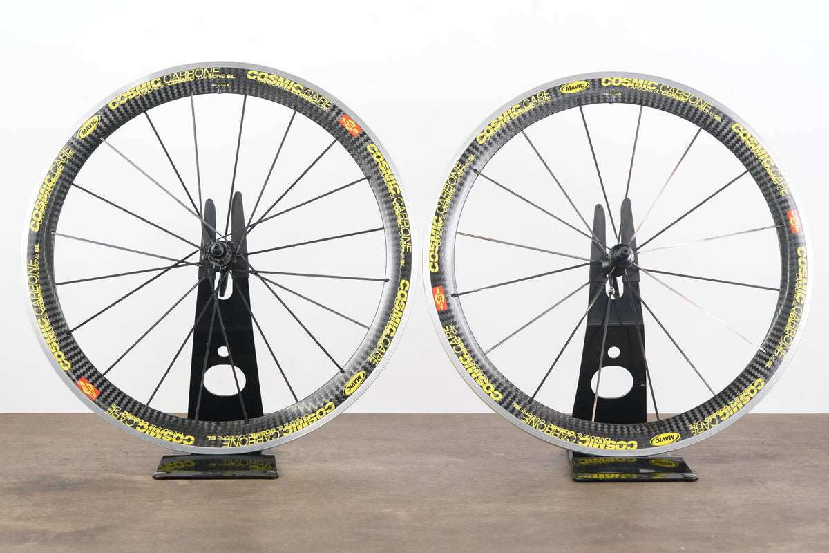 Mavic Cosmic Carbone SL SSC Clincher Rim Brake Wheelset Campagnolo 11 Speed