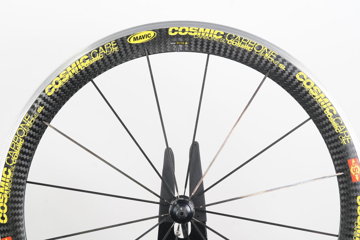 Mavic Cosmic Carbone SL SSC Clincher Rim Brake Wheelset Campagnolo 11 Speed