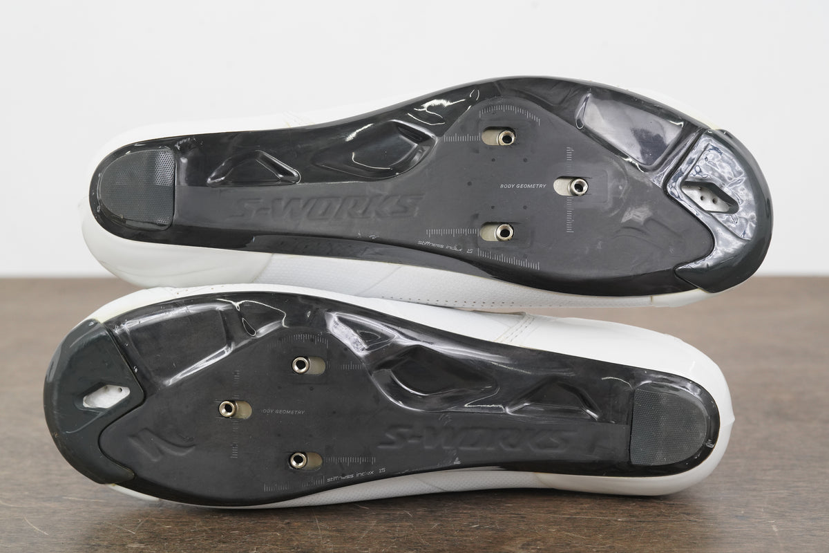 Size 43 (EU) 8.6 (UK) 9.6 (US) Specialized S-WORKS Ares Carbon Clipless Road Shoes