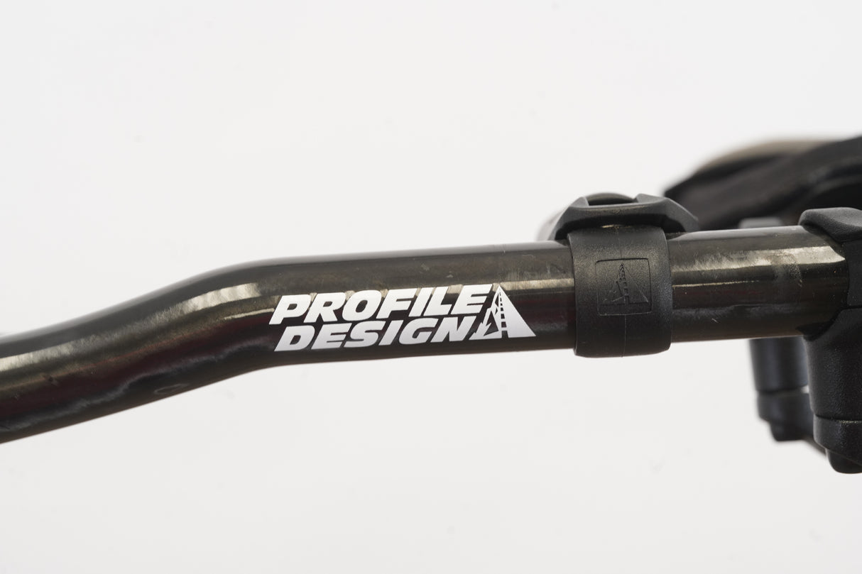 Profile Design T3+ Carbon Extensions + Elbow Pads TT Triathlon