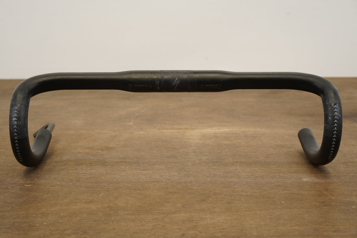 42cm Specialized S-WORKS Shallow Bend Carbon Compact Road Handlebar 31.8mm