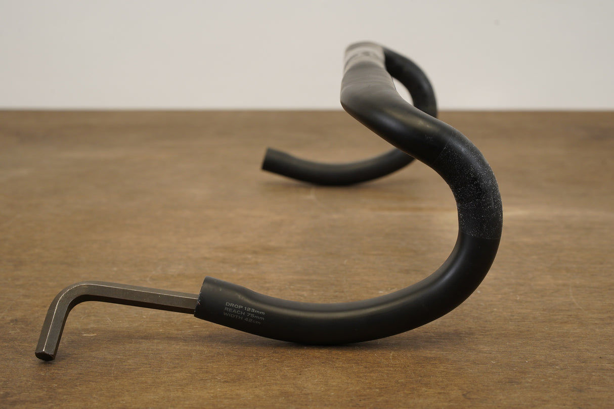 42cm Specialized S-WORKS Shallow Bend Carbon Compact Road Handlebar 31.8mm