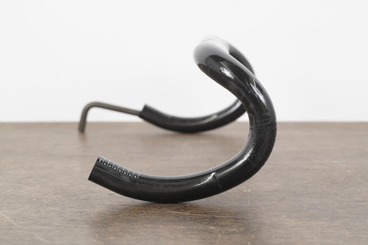38cm Oval Concepts 910 Compact Carbon Road Handlebar 31.8mm