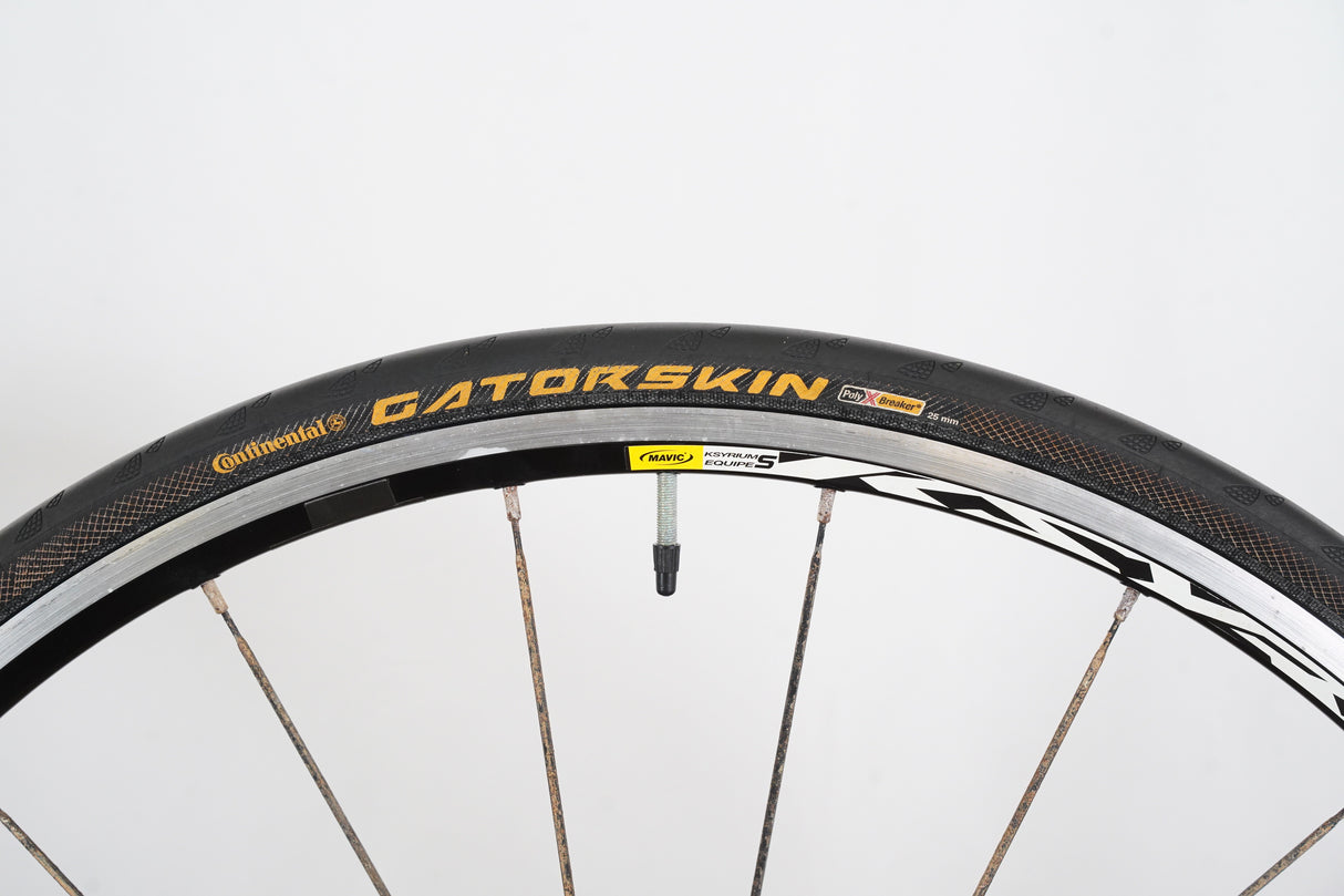 Mavic Ksyrium Equipe S Alloy Clincher Rim Brake Wheelset Shimano/SRAM 11 Speed